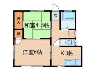 メゾン金子の物件間取画像